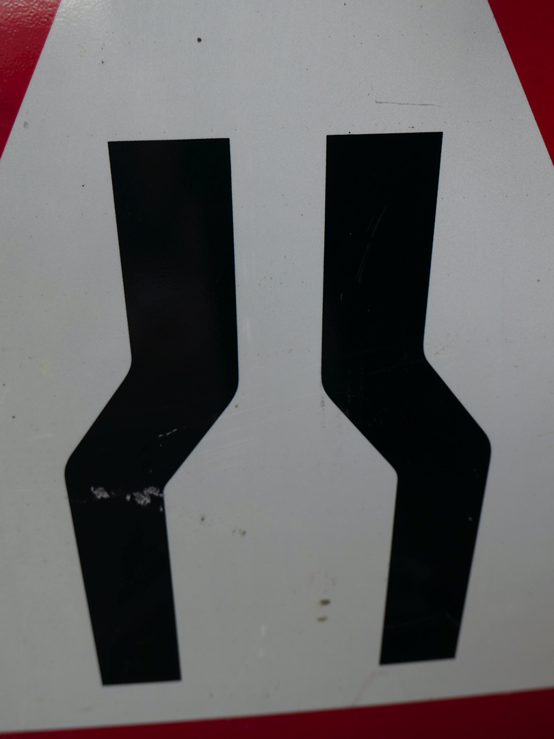 ancien panneau de signalisation Suisse voie – Image 6