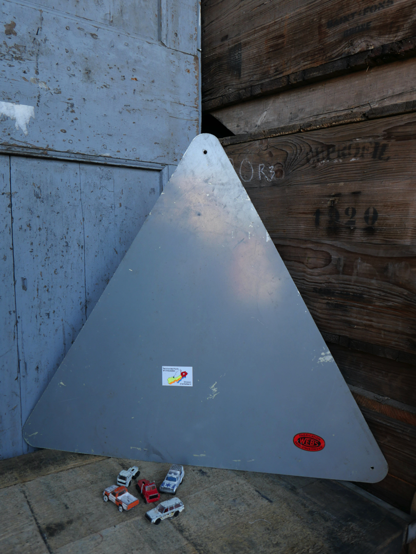 ancien panneau de signalisation Suisse danger – Image 7