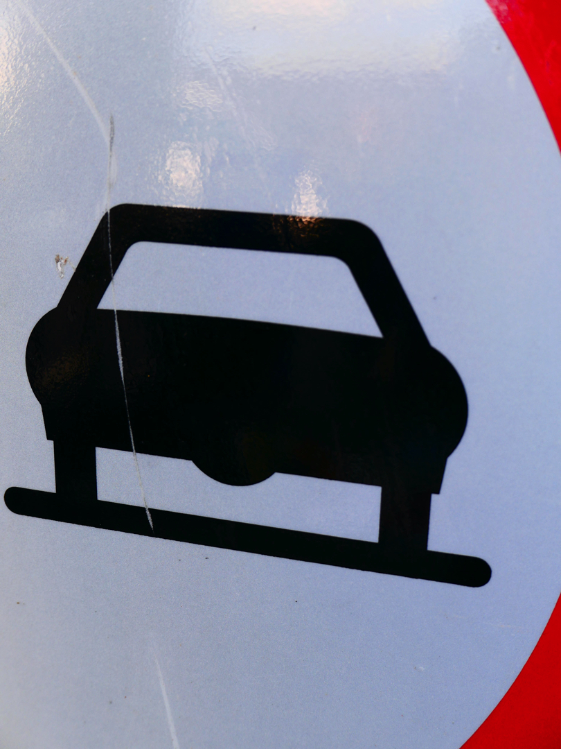 ancien panneau de signalisation Suisse depassement – Image 4