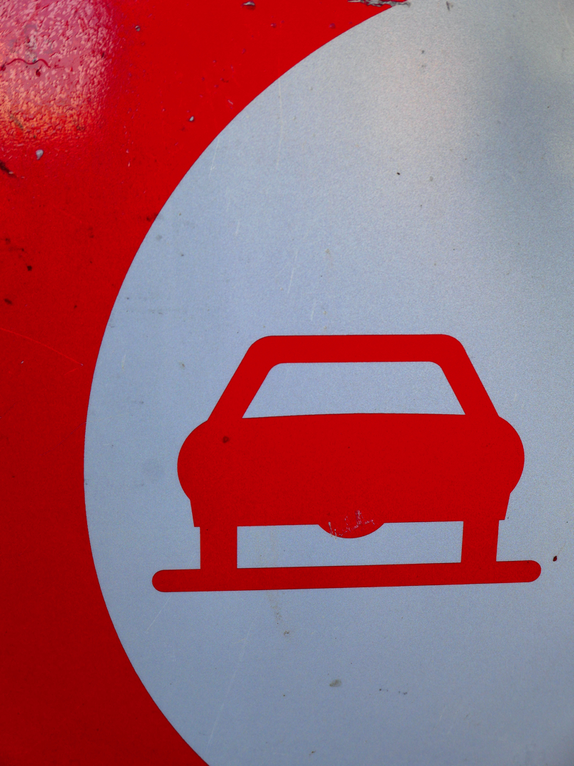 ancien panneau de signalisation Suisse depassement – Image 3