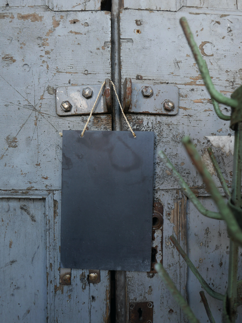 lot de 3 anciennes ardoises à suspendre – Image 5