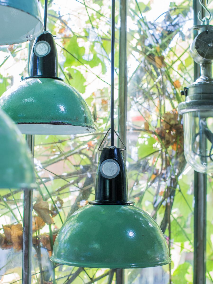 abat jour emaillee vert backelite origine Union Soviet – Image 10