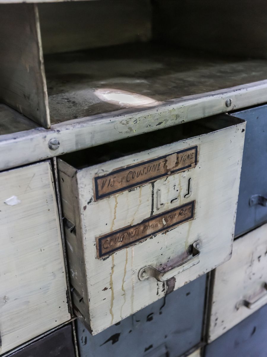 enfilade industrielle 12 compartiments atelier militaire – Image 3