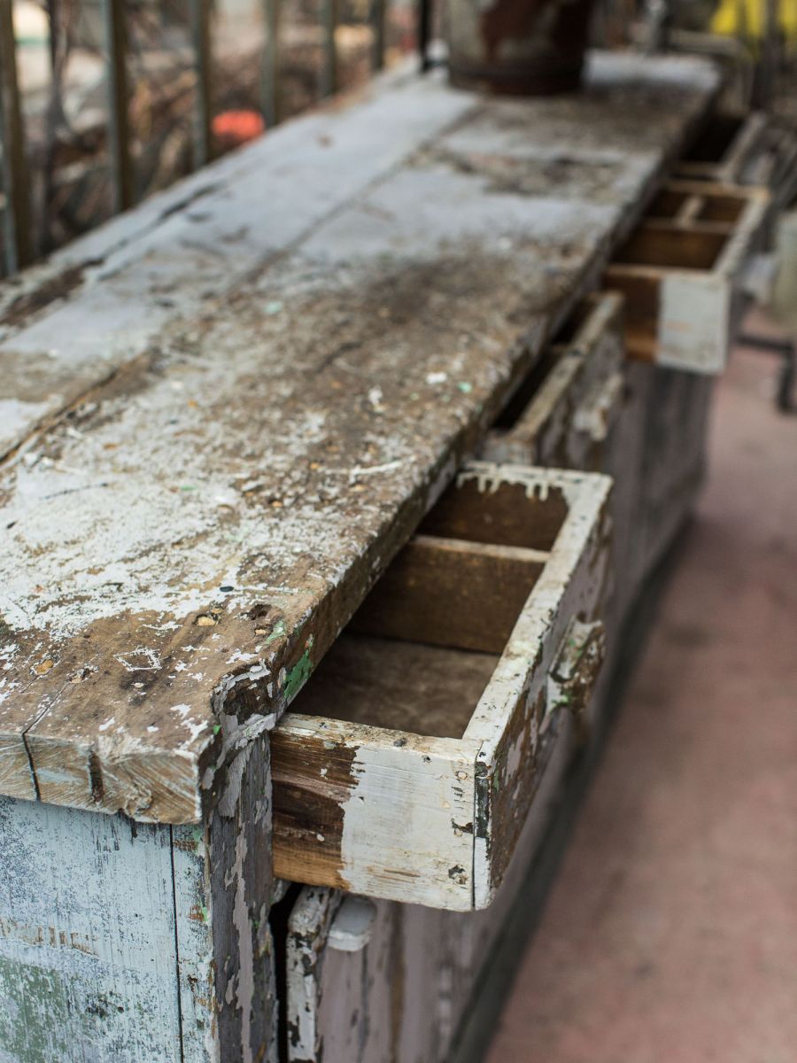 tres grand etabli de mecanique industriel poste de travail dans son jus – Image 15