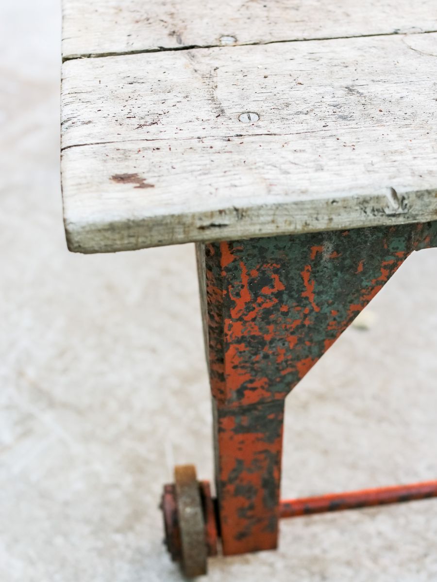 Table basse metal et bois industrielle – Image 8