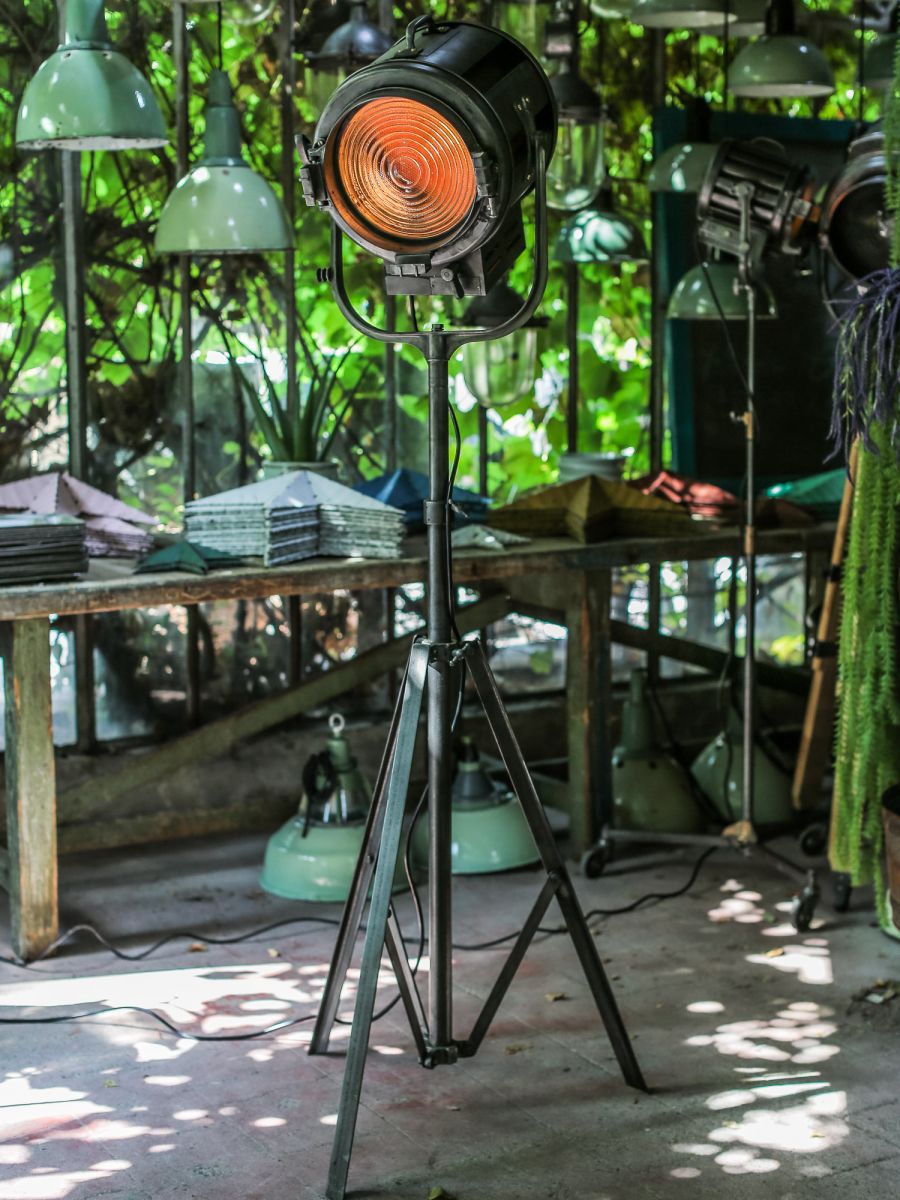 projecteur cinema hollywood Richardson 1950/60 pied cinema tripod – Image 2