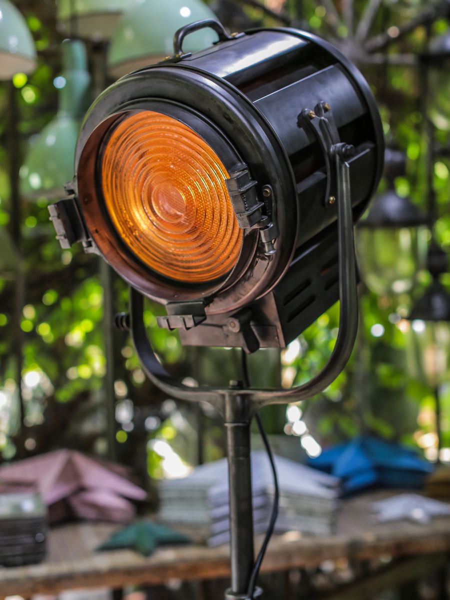 projecteur cinema hollywood Richardson 1950/60 pied cinema tripod – Image 3