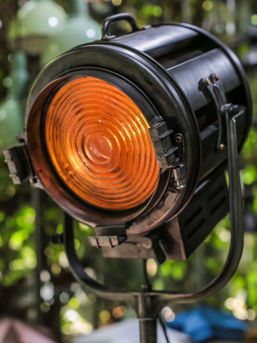 projecteur cinema hollywood Richardson 1950/60 pied cinema tripod – Image 4