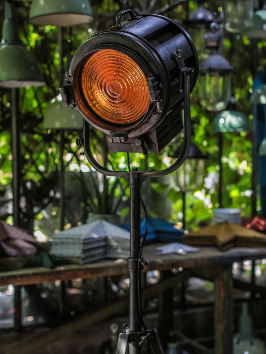 projecteur cinema hollywood Richardson 1950/60 pied cinema tripod – Image 5