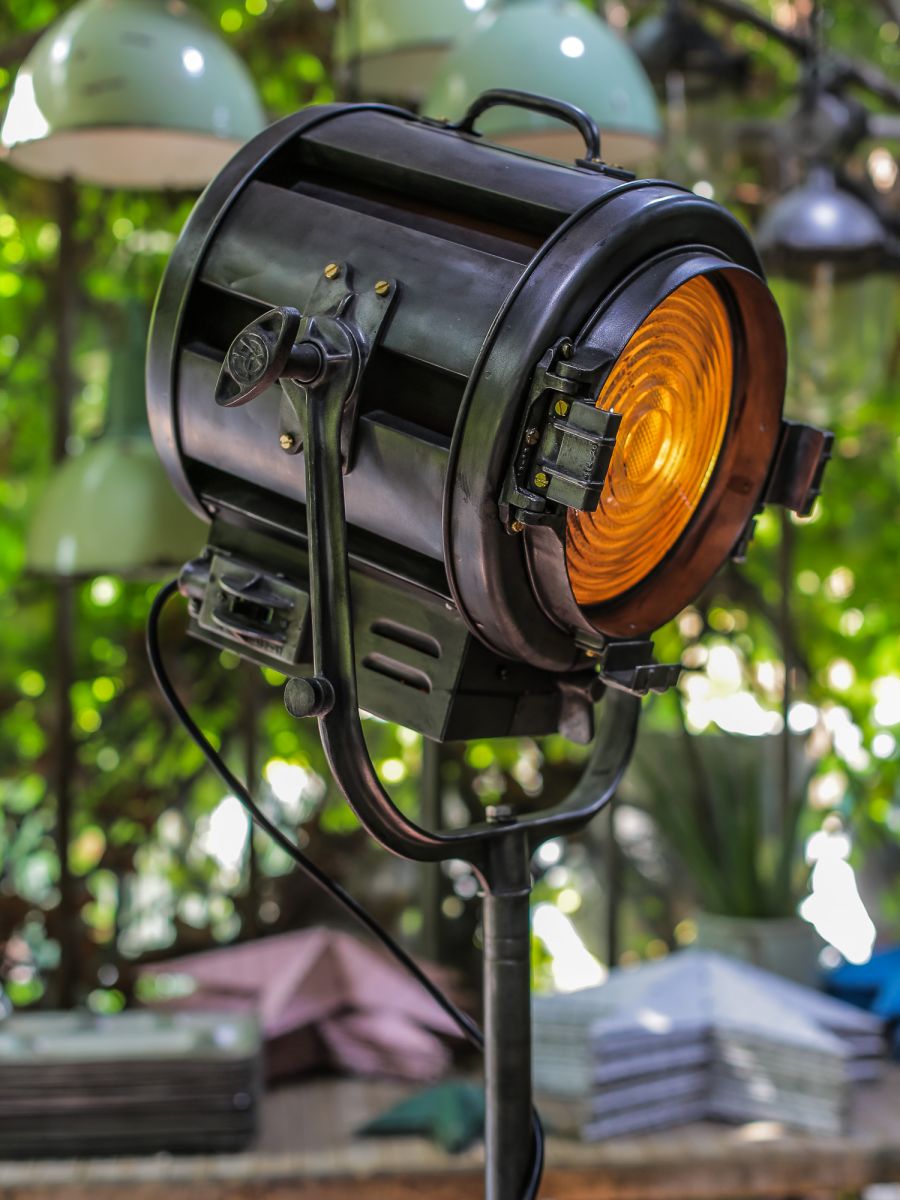 projecteur cinema hollywood Richardson 1950/60 pied cinema tripod – Image 7