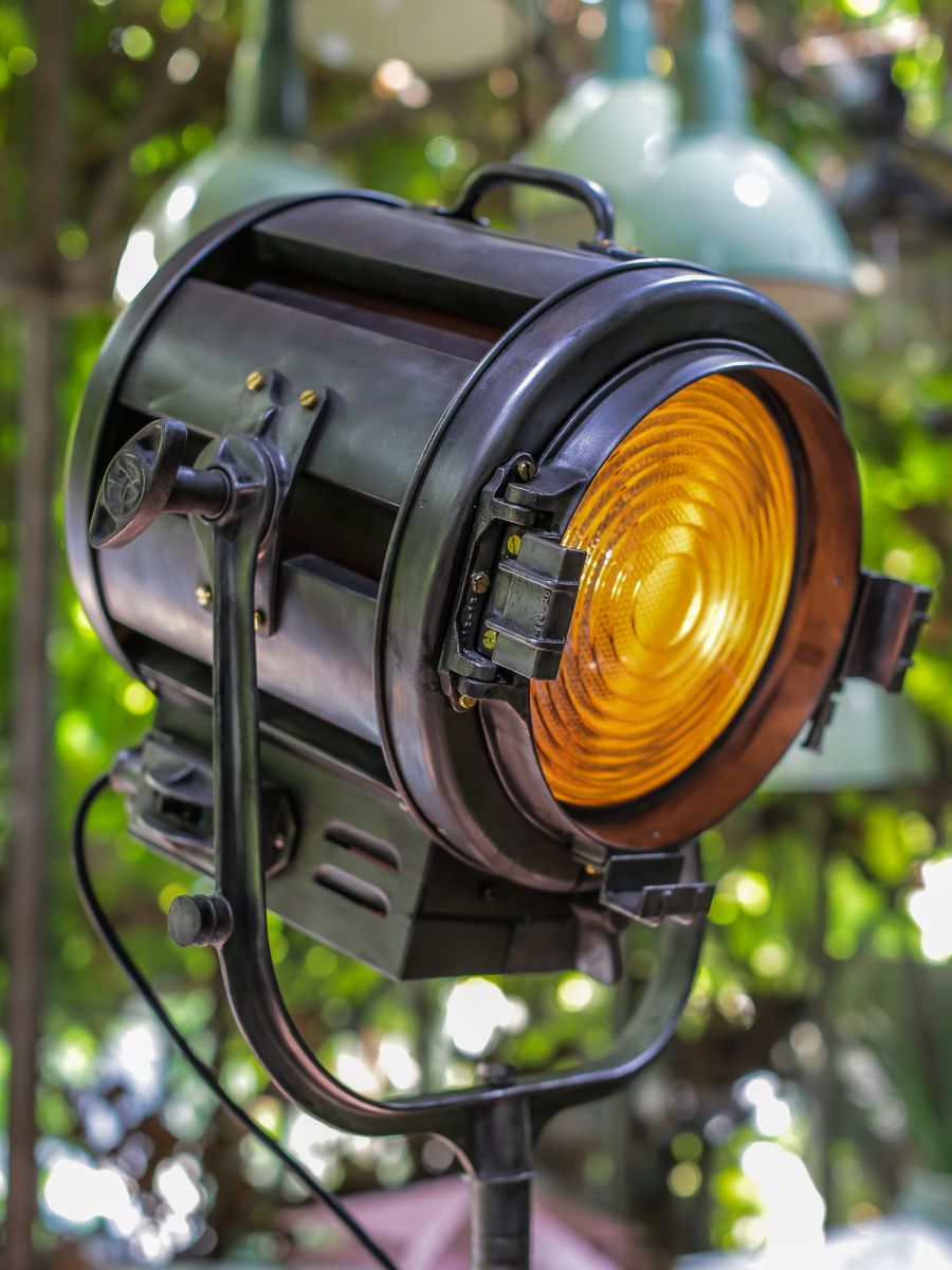 projecteur cinema hollywood Richardson 1950/60 pied cinema tripod – Image 10