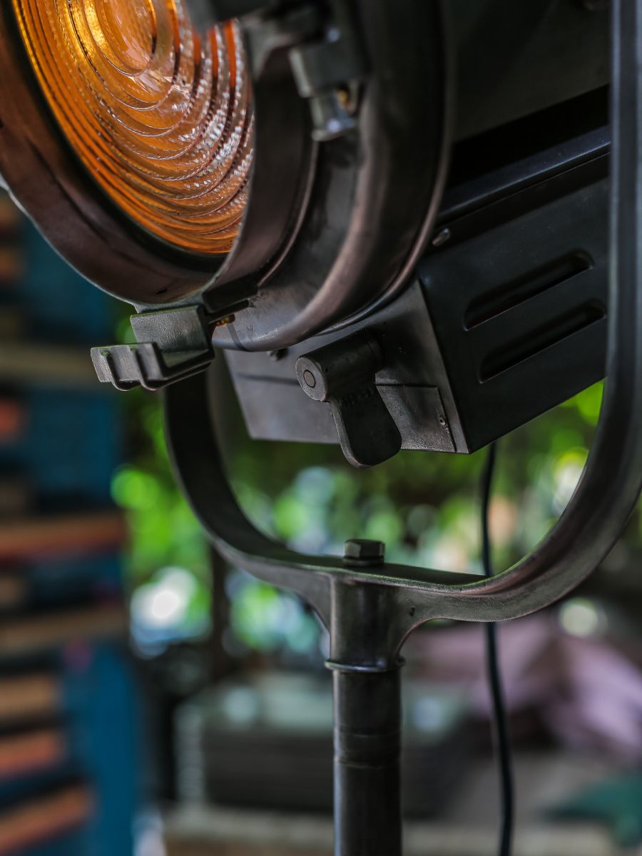 projecteur cinema hollywood Richardson 1950/60 pied cinema tripod – Image 12