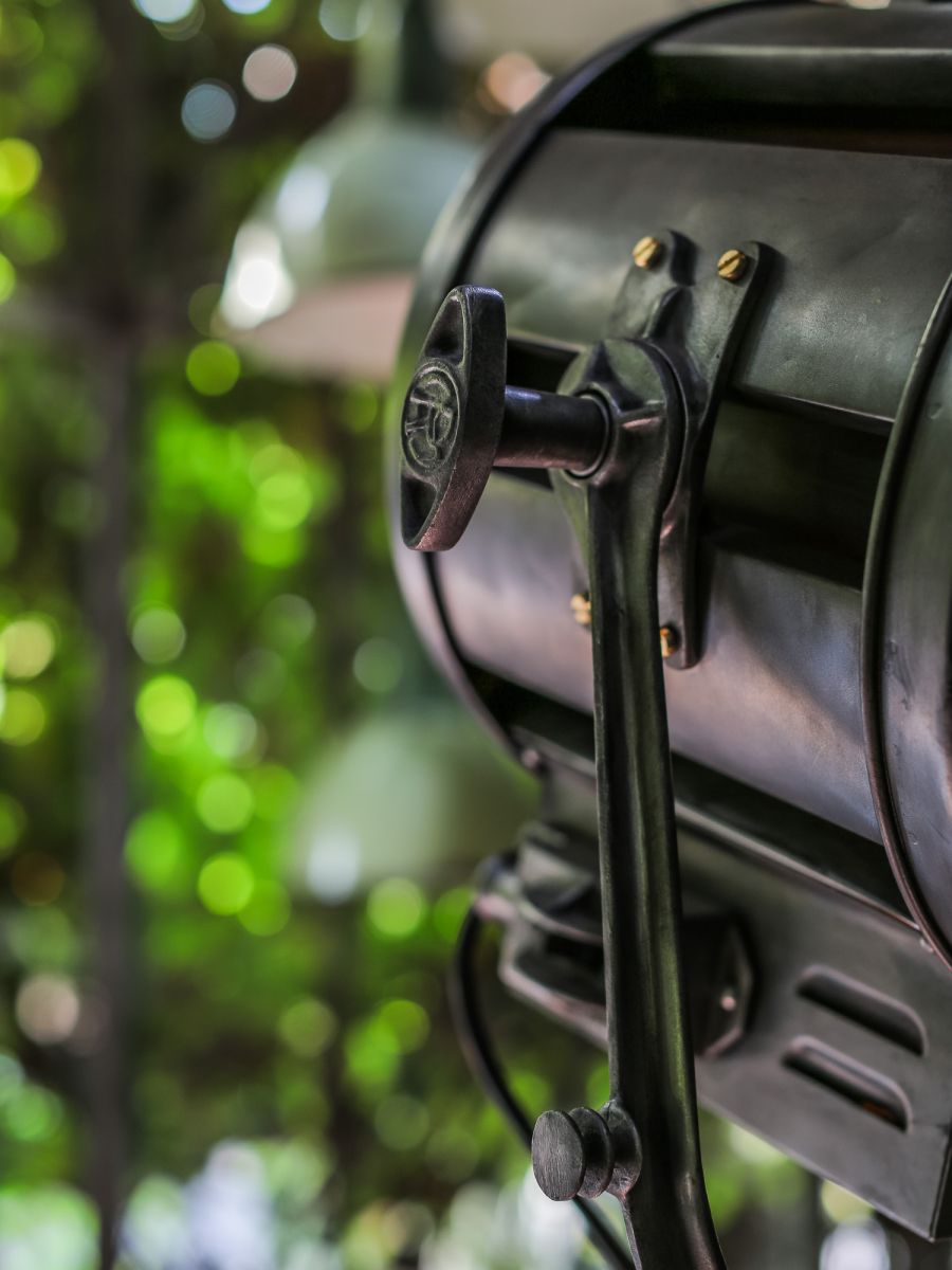 projecteur cinema hollywood Richardson 1950/60 pied cinema tripod – Image 15