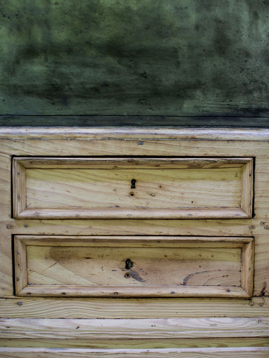 ancien grand coffre fort industriel annees 30 – Image 5