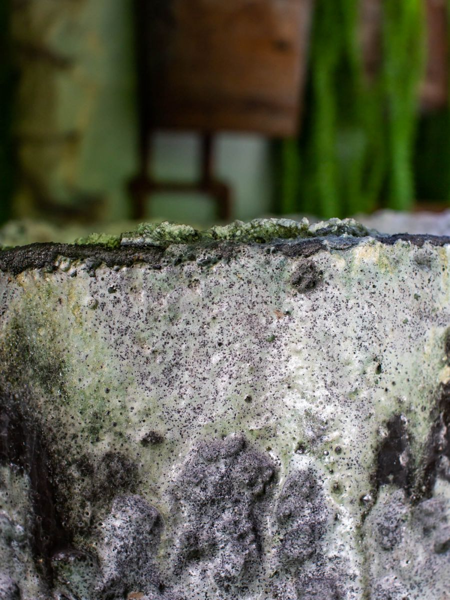 unique grand creuset de fonderie industrielle, ideal cache pot – Image 6