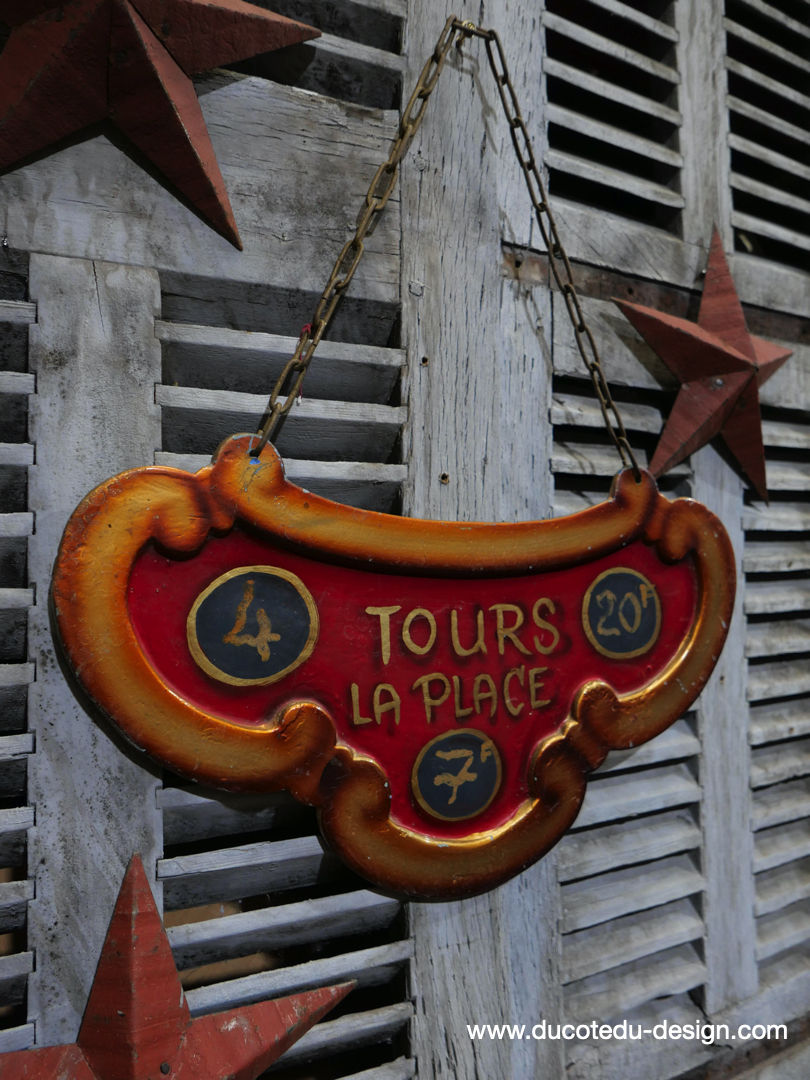 ancienne enseigne tarif de manege – Image 7
