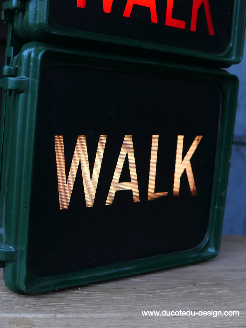 New York feu dont walk americain vintage USA d'origine – Image 7