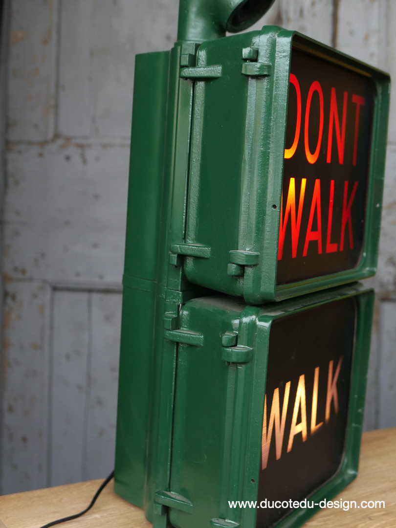 New York feu dont walk americain vintage USA d'origine – Image 5