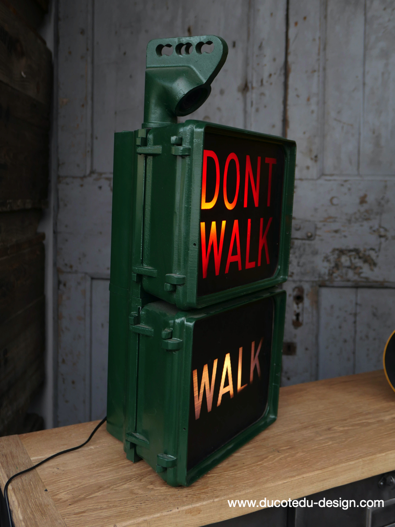 New York feu dont walk americain vintage USA d'origine – Image 4