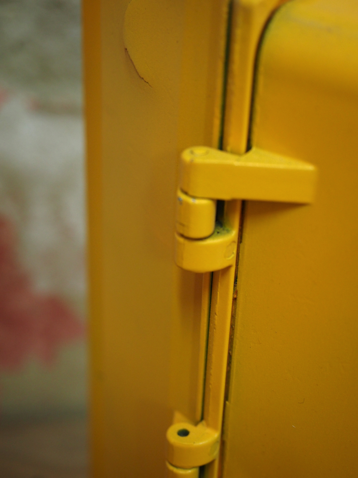 New York feu dont walk americain vintage USA jaune d'origine – Image 8