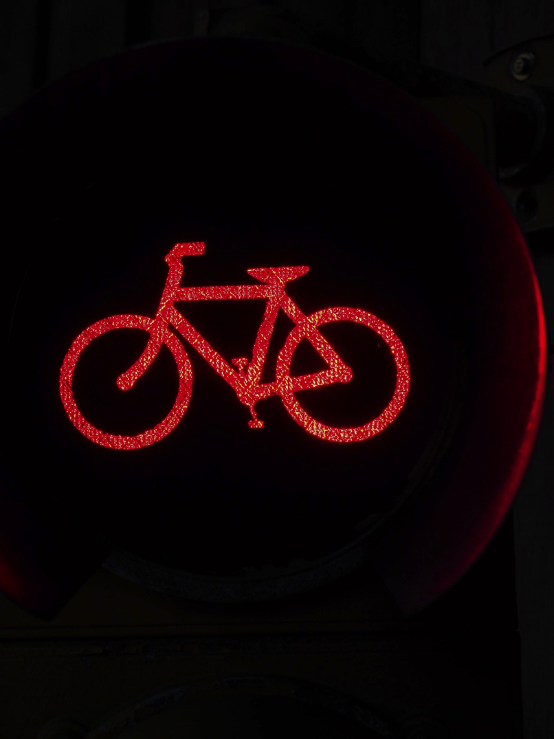 Feux tricolor piste cyclabe américain led 95 cm fixation murale – Image 10