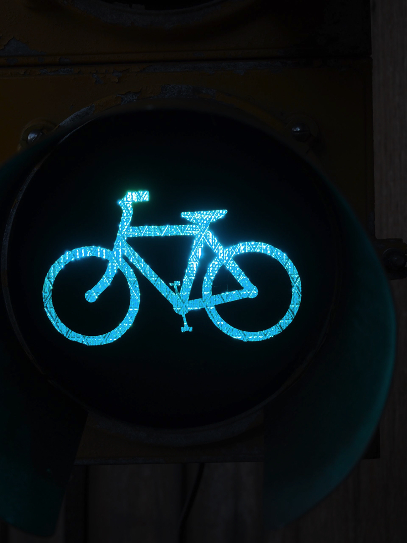 Feux tricolor piste cyclabe américain led 95 cm fixation murale – Image 12