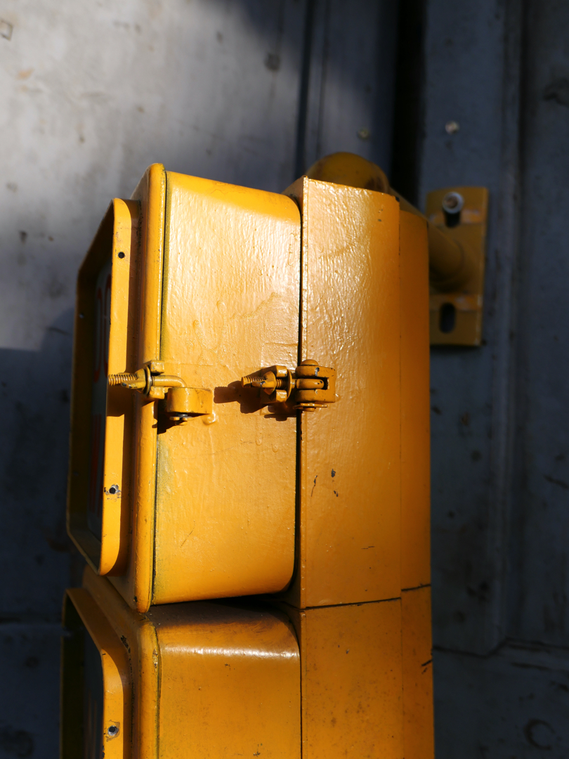 New York feu dont walk americain vintage USA jaune d'origine – Image 10