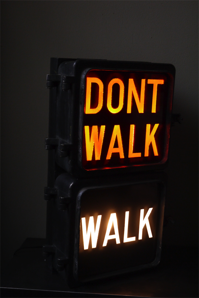 Chicago feu dont walk americain vintage USA d'origine – Image 6