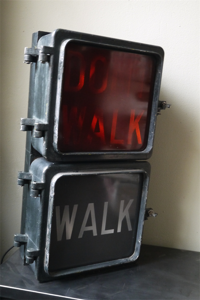 Chicago feu dont walk americain vintage USA d'origine – Image 7