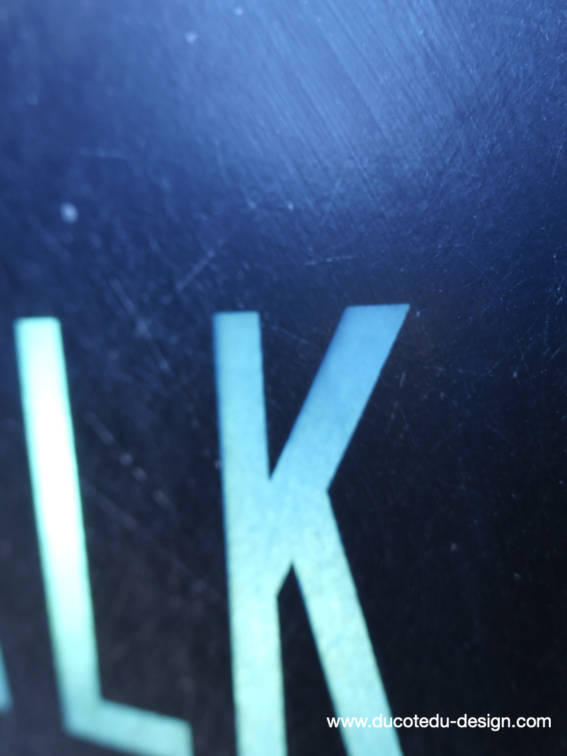 Plaque de feu don t walk americain vintage USA / walk vert – Image 5