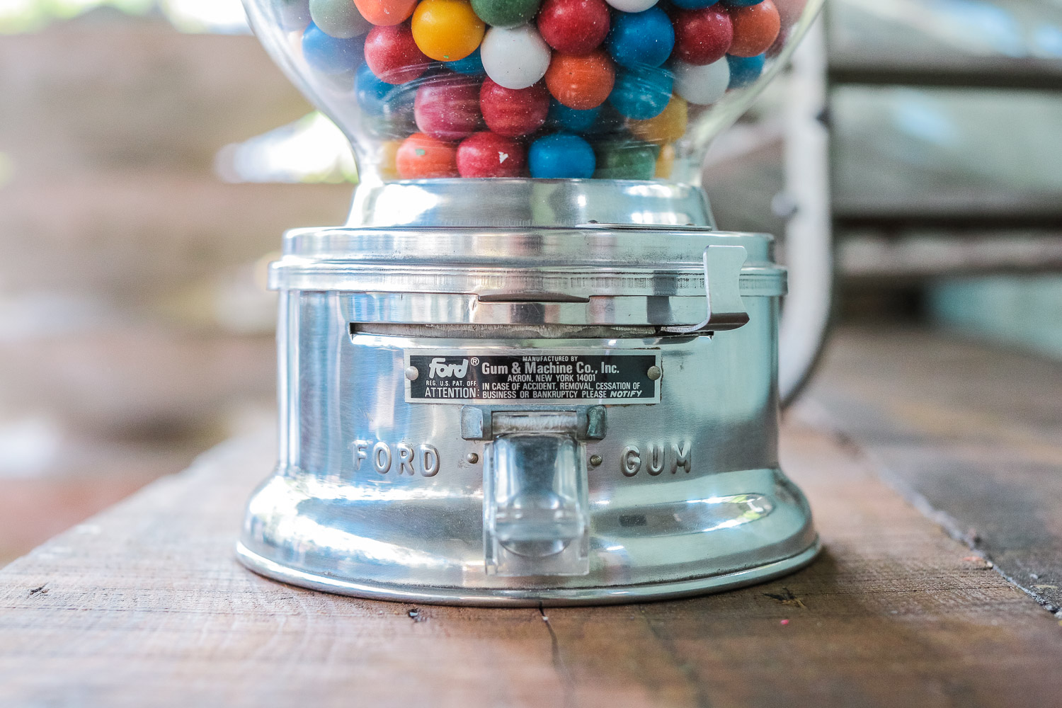 Distributeur à bonbon Ford Ball Gum 1950 hard candy – Image 5