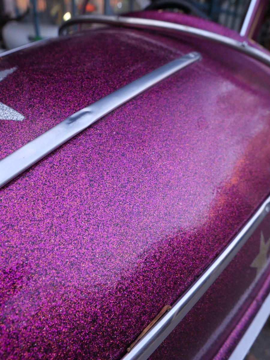 Sujet de manège avion fusée de fête foraine année 1970 – Image 18