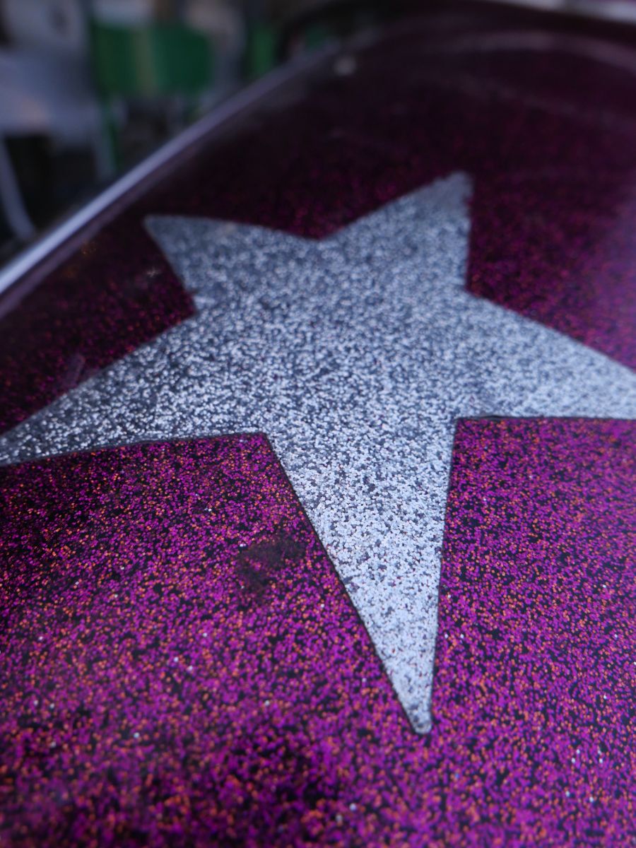 Sujet de manège avion fusée de fête foraine année 1970 – Image 19