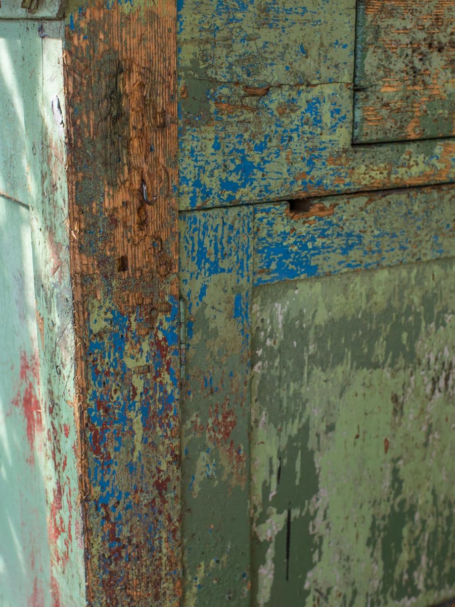 banco de trabajo mecánico industrial muy grande en su estado original - Image 3