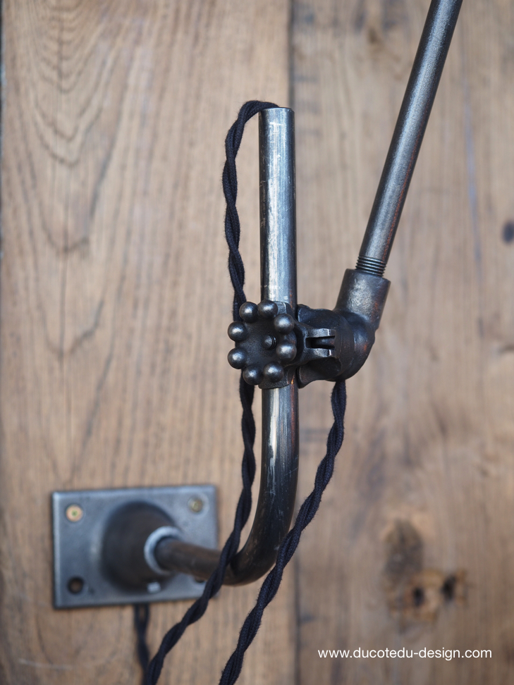 Rare Lampe O.C. White Industrielle fixation murale applique la lampe de reference a new york dans les loft – Image 4