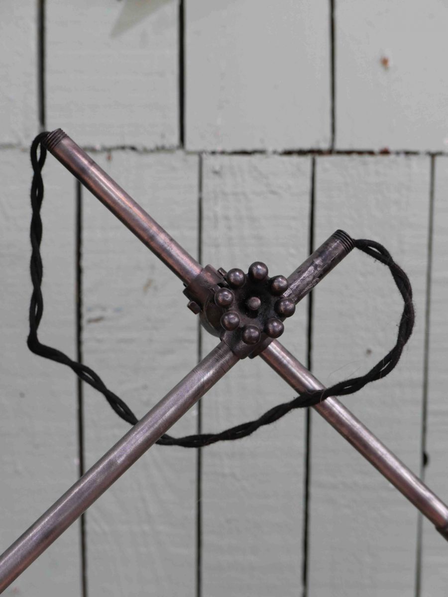 Rare Lampe OC White Industrielle fixation etau la lampe de reference a new york – Image 7