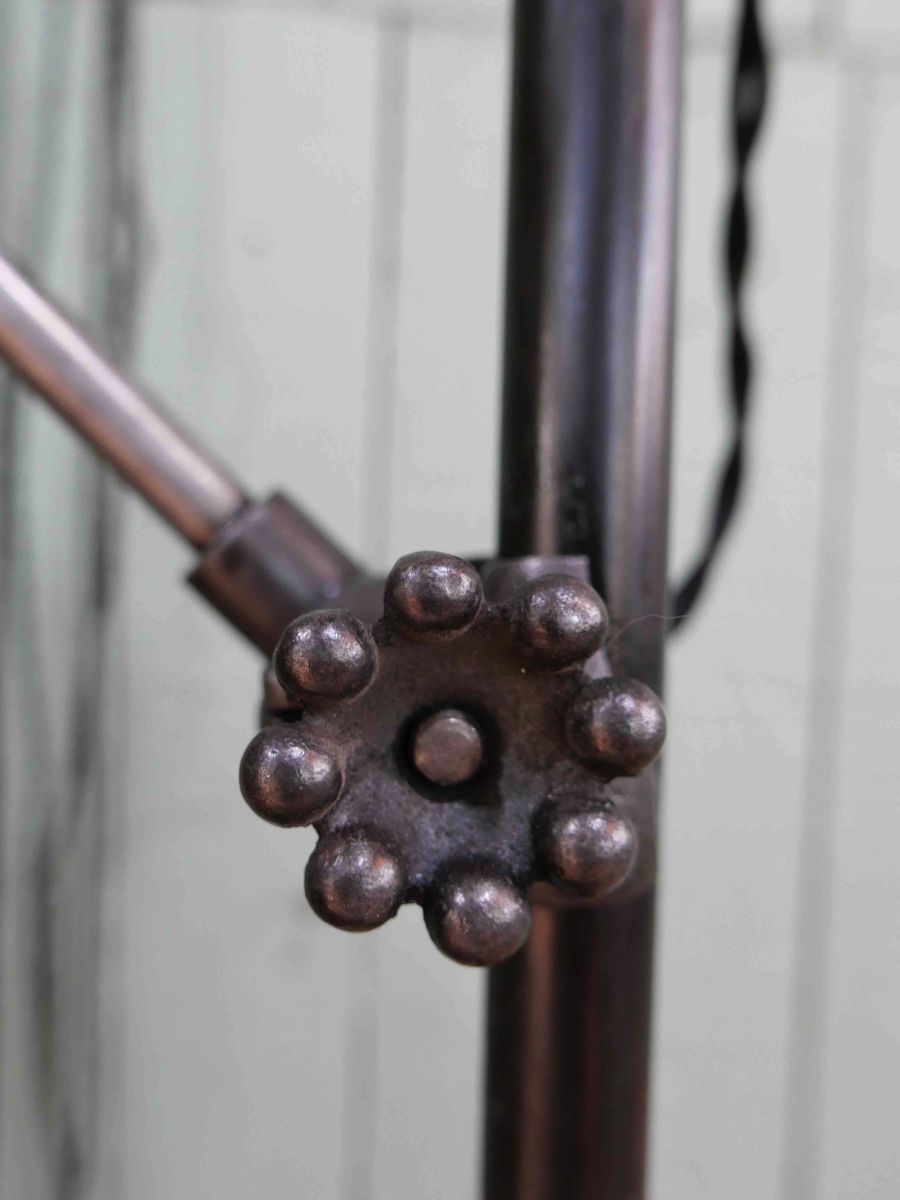 Rare Lampe OC White Industrielle fixation etau la lampe de reference a new york – Image 16