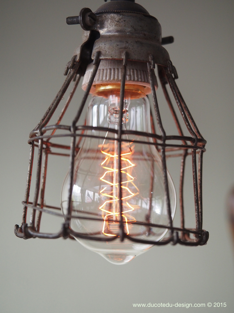 lustre de 3 baladeuse industrielle des USA equipant les caves de new York – Image 7