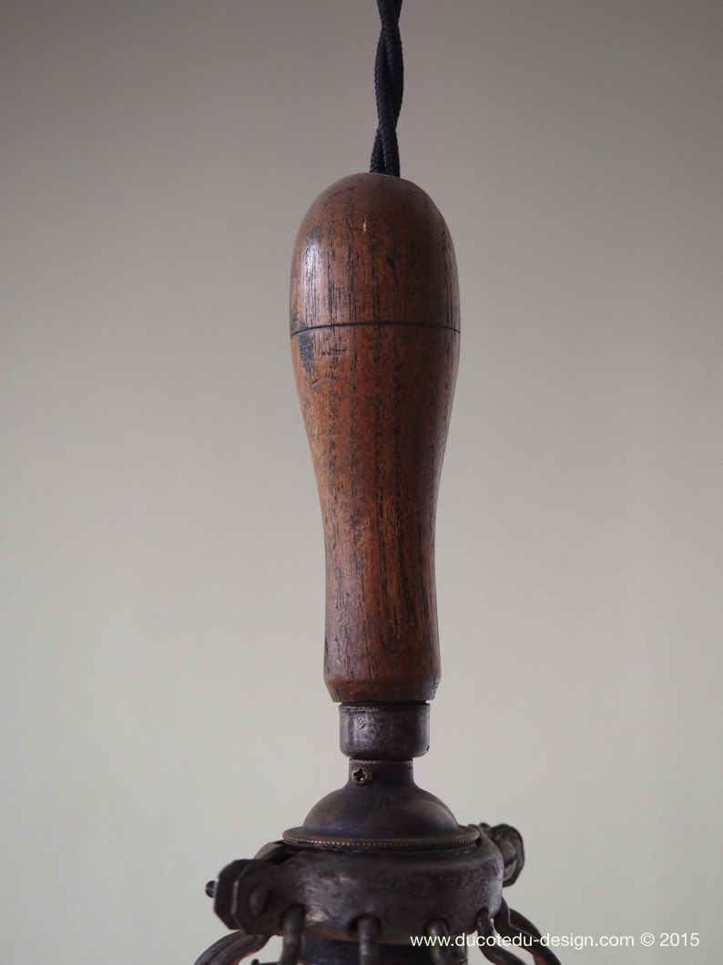 lustre de 3 baladeuse industrielle des USA equipant les caves de new York – Image 11