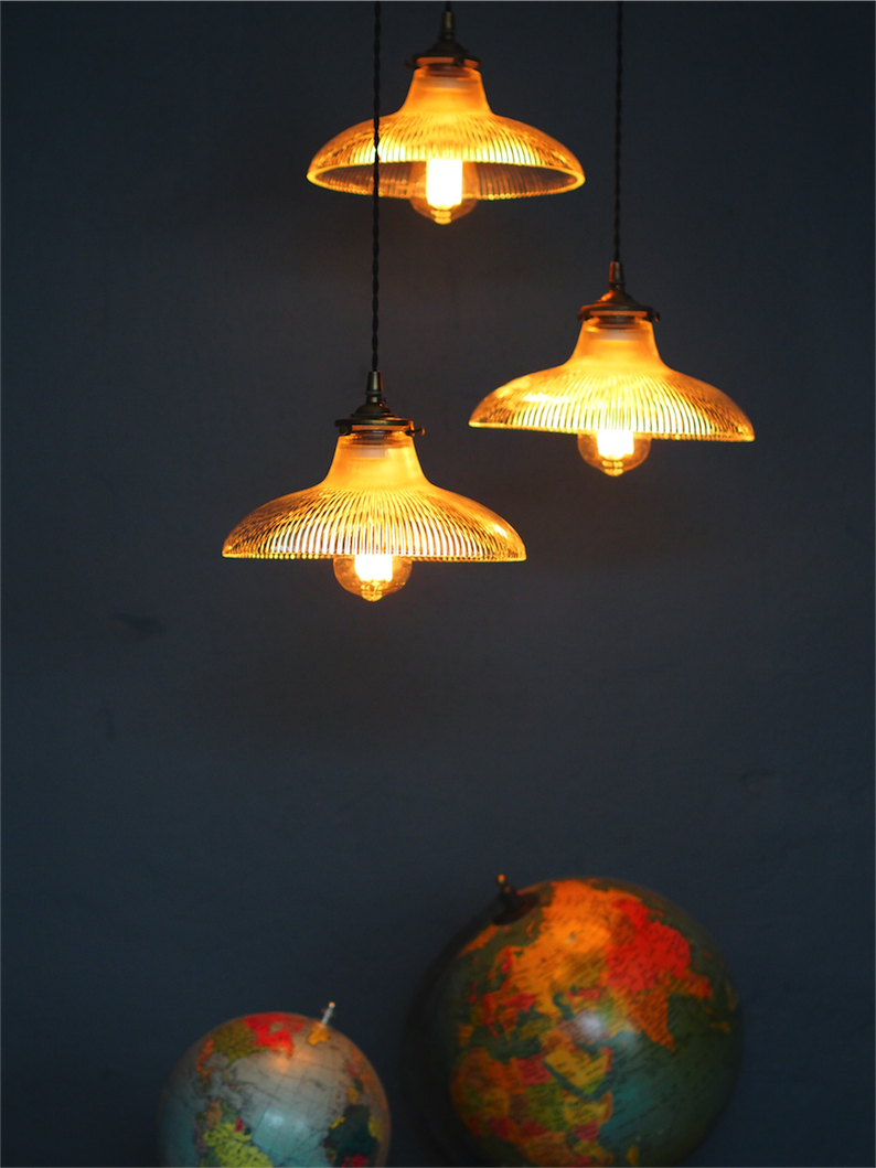 abat jour atelier holophane lampe industrielle – Image 11