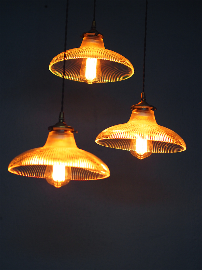 abat jour atelier holophane lampe industrielle – Image 12