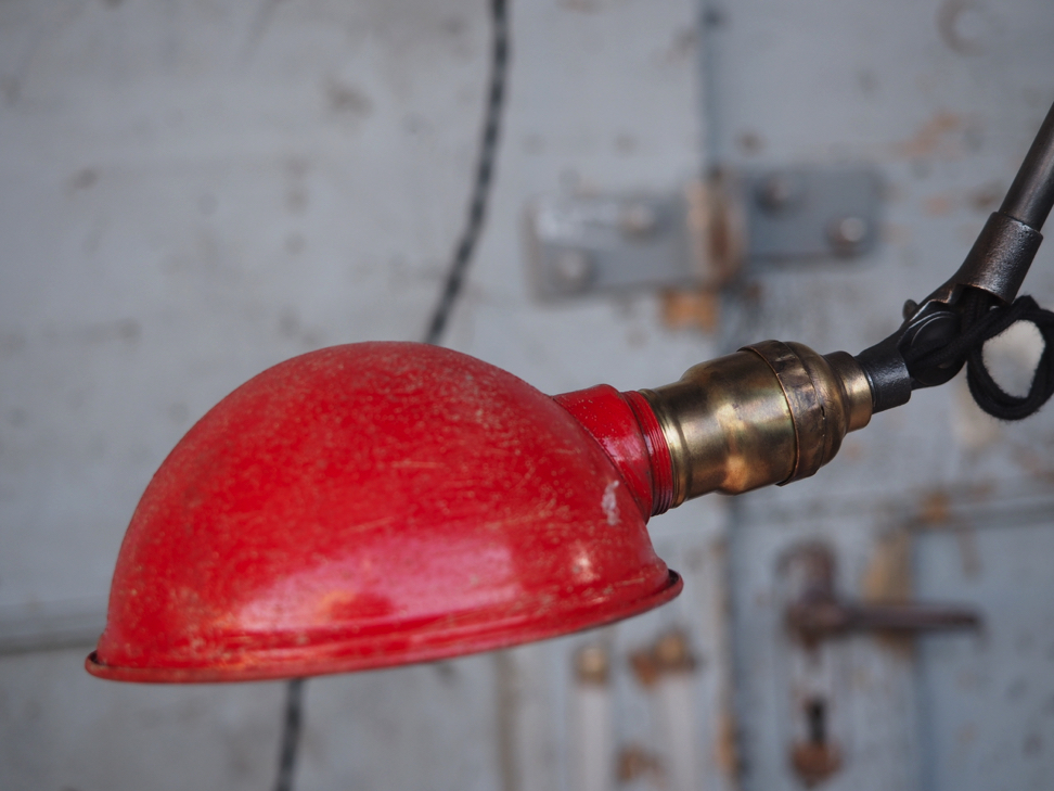 Rare Lampe O.C. White Industrielle applique scissor la lampe de reference a New York dans les lofts – Image 20