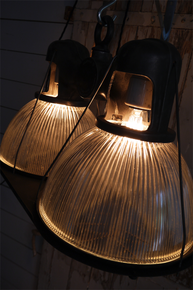 tres rare lampe holophane double origine usa – Image 18