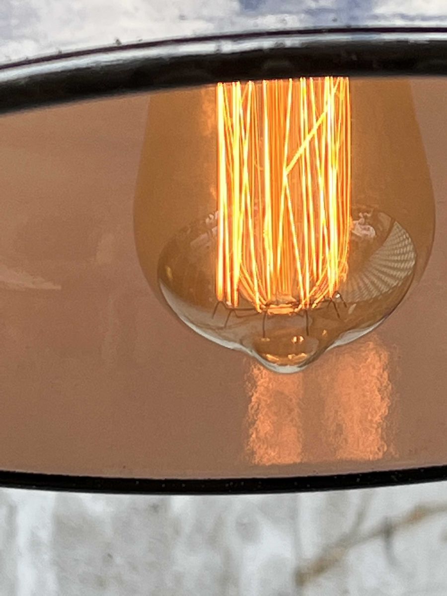 lampe abat jour emaillee industrielle noir – Image 10