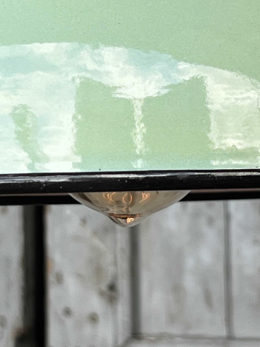 lampe abat jour emaillee industrielle vert amande – Image 9