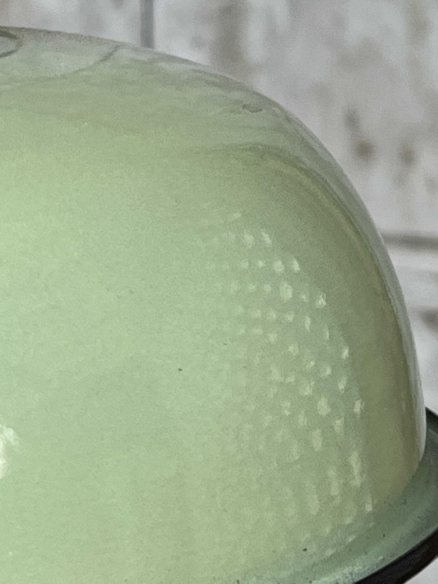 lampe abat jour emaillee industrielle vert amande – Image 11