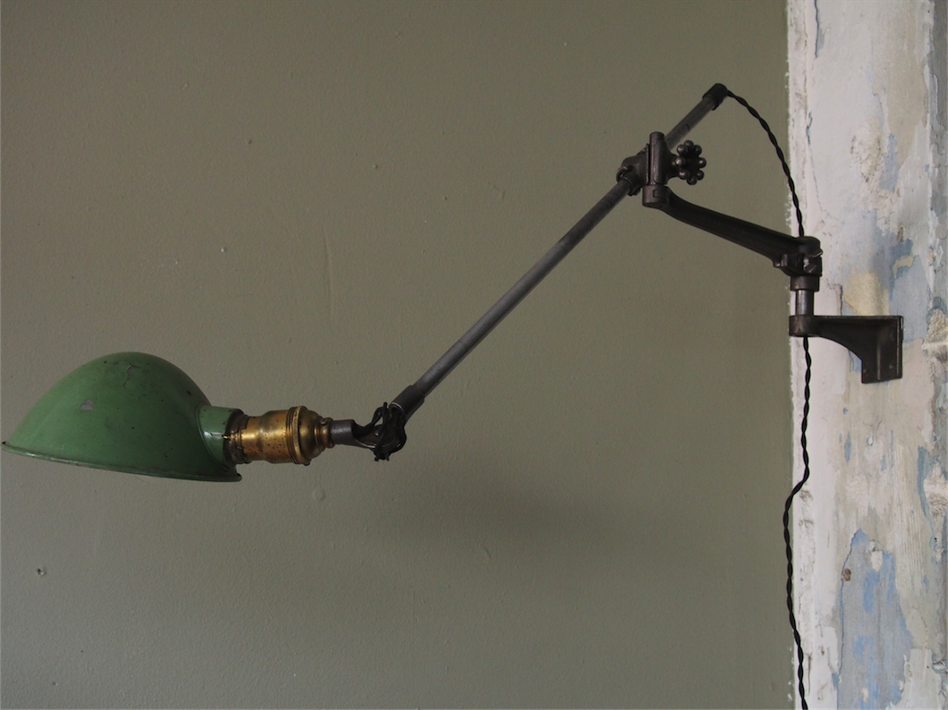 Rare Lampe O.C. White Industrielle fixation murale applique dans son jus la lampe de reference a new york dans les loft – Image 2