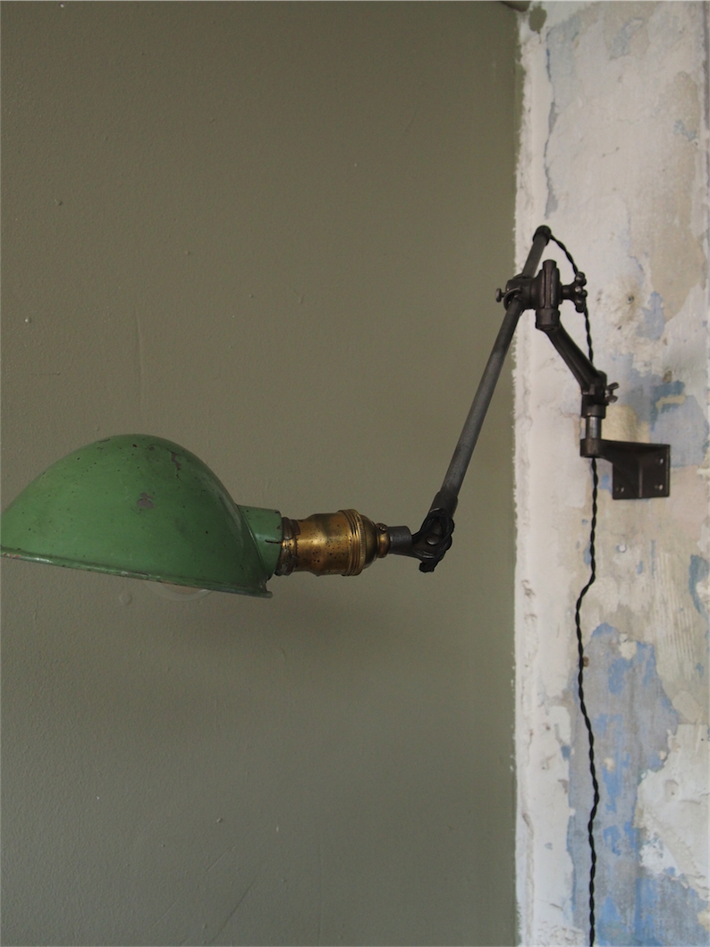 Rare Lampe O.C. White Industrielle fixation murale applique dans son jus la lampe de reference a new york dans les loft – Image 15