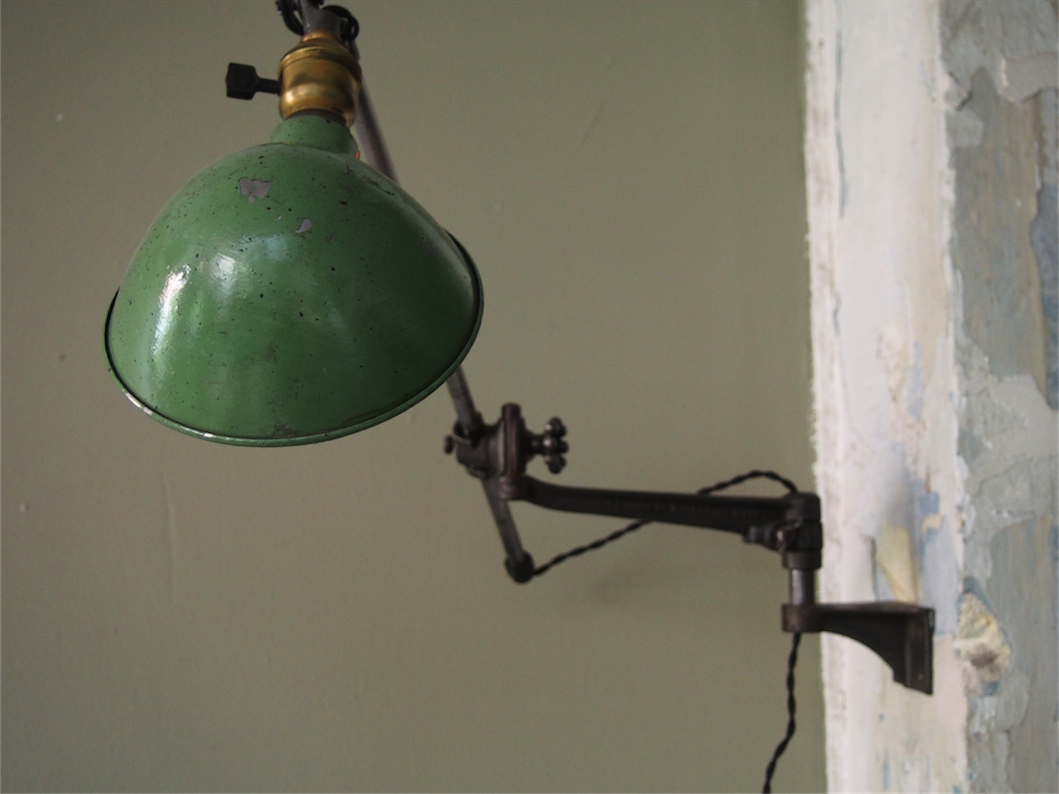 Rare Lampe O.C. White Industrielle fixation murale applique dans son jus la lampe de reference a new york dans les loft – Image 11