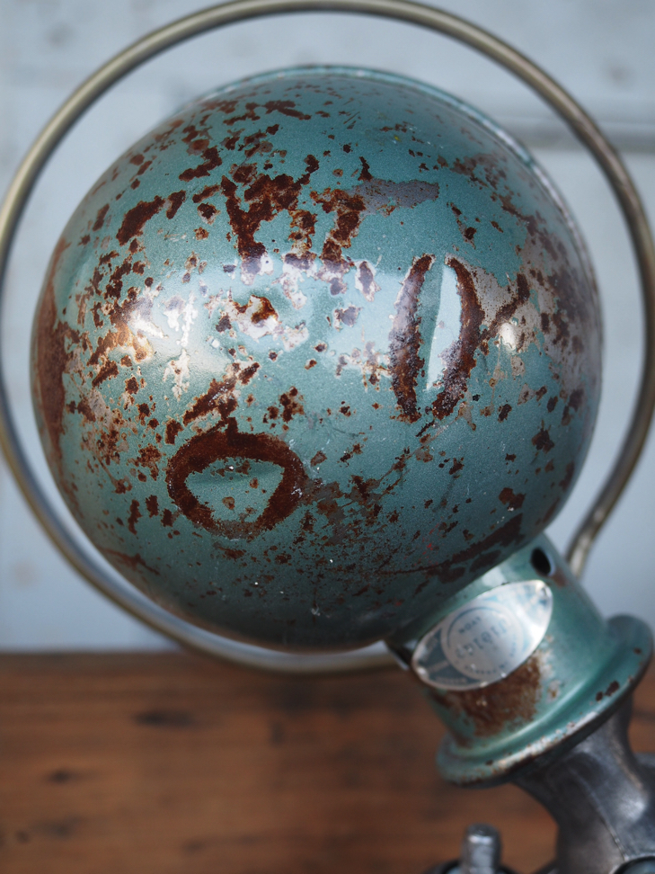 Unique lampe Jielde 1 applique finition vintage industrielle – Image 3